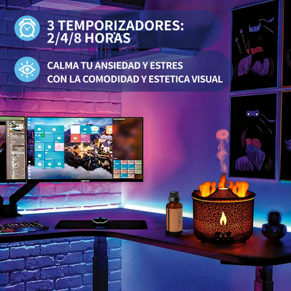 Volcano Vibe™ Humidificador Con Forma De Volcán